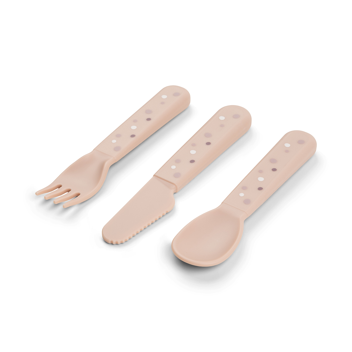DoneByDeer Set Cubiertos Happy Dots