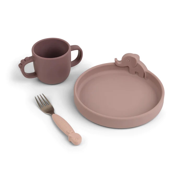 Peekaboo Set de Alimentación Deer friends Powder