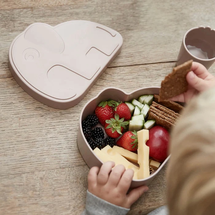 DoneBYDeer Kiddish Lunch Box Elphee Grey