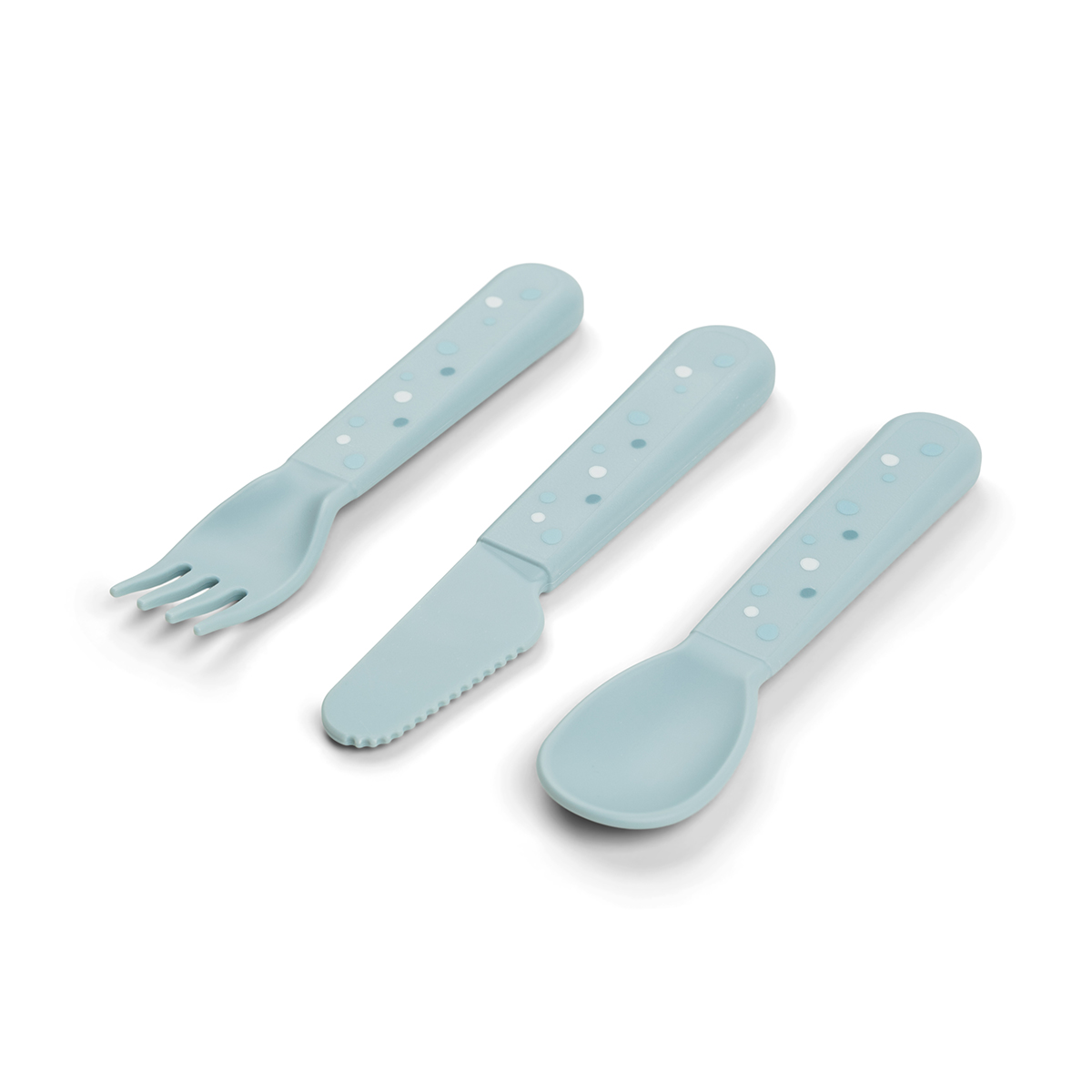 DoneByDeer Set Cubiertos Happy Dots