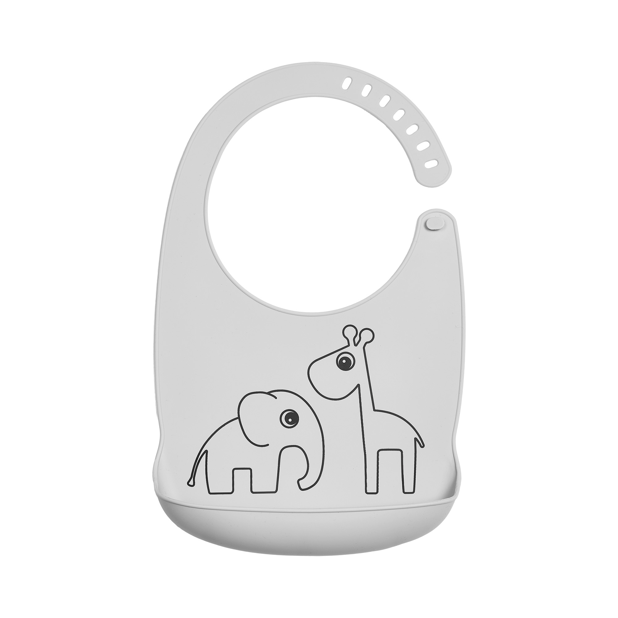 DoneByDeer Babero Silicona Deer Friends