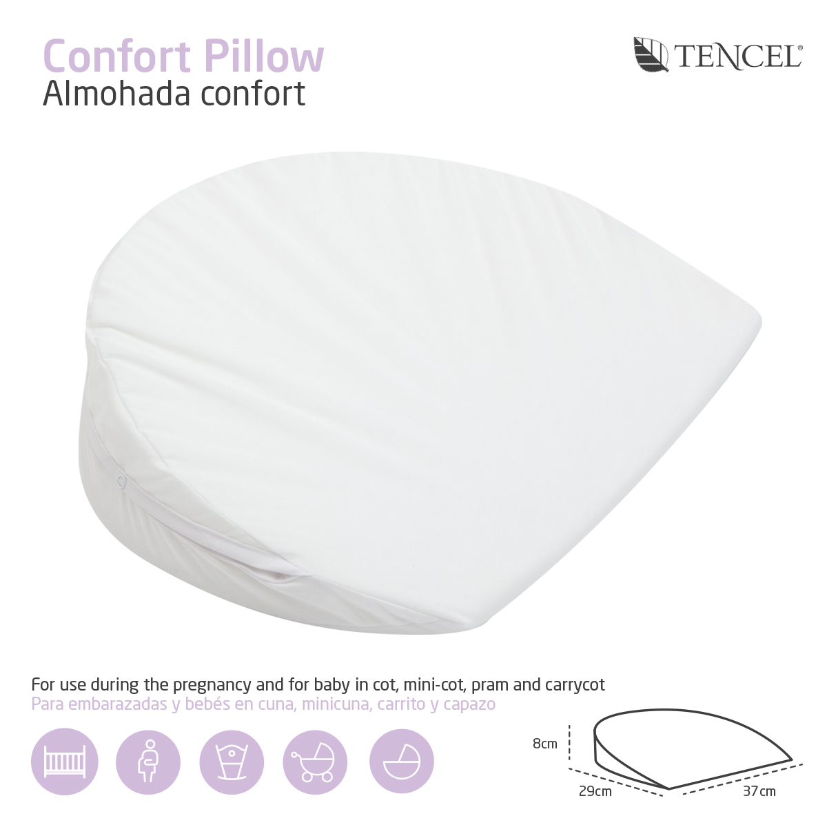 CAMBRASS Almohada Confort Mini