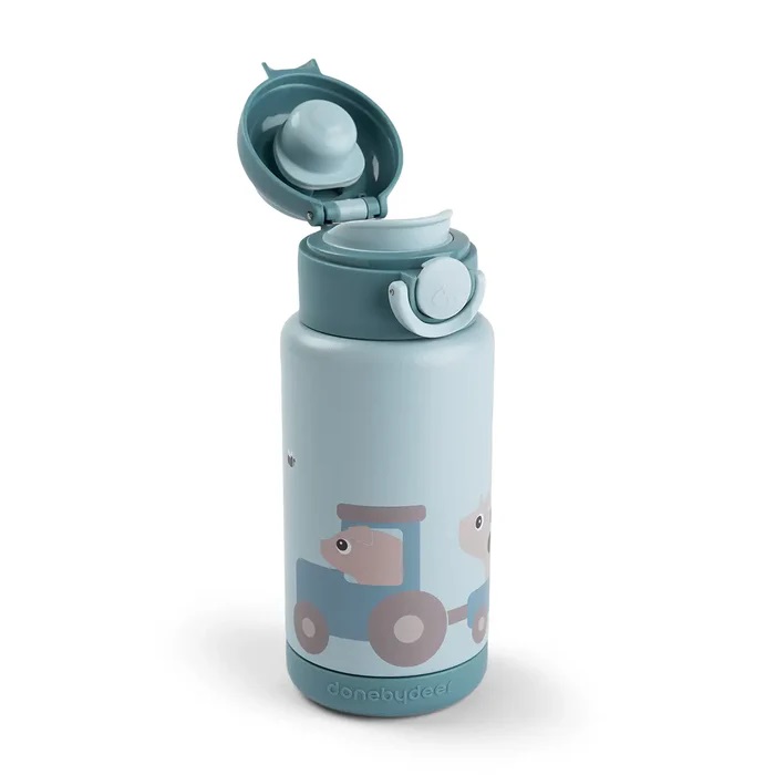 DoneByDeer Botella Termica Granja Azul 340ml