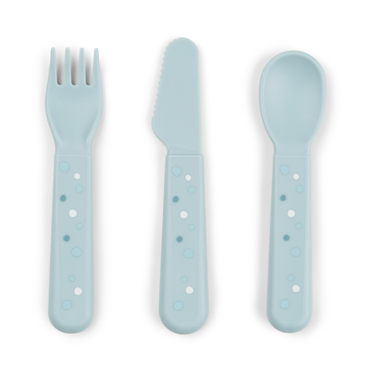 DoneByDeer Set Cubiertos Happy Dots