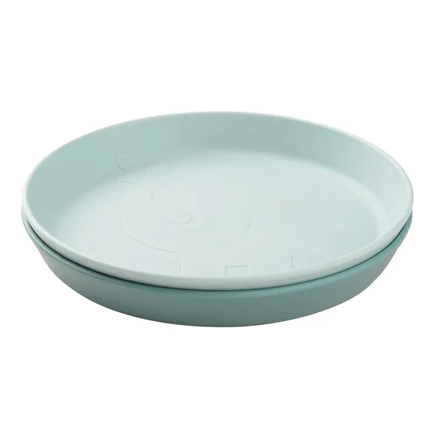 DoneByDeer Kiddish Plato 2-pack Elphee Blue